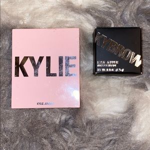 Kylie highlighter and brow pomade